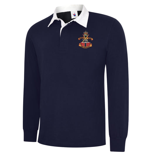 Devonport Field Gun Crew Embroidered Long Sleeve Rugby Shirt