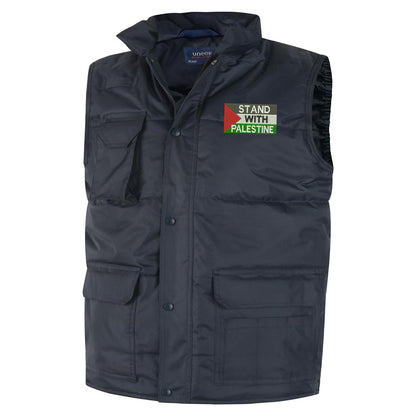 Palestine Body Warmer Mens