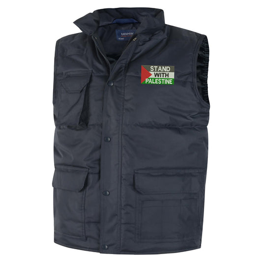 Palestine Body Warmer Mens