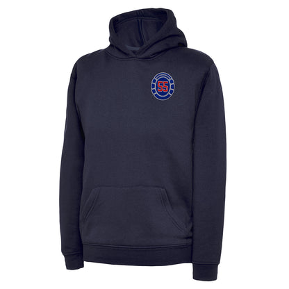 Children's Glasgow Rangers 55 Time Champions Hoodie 