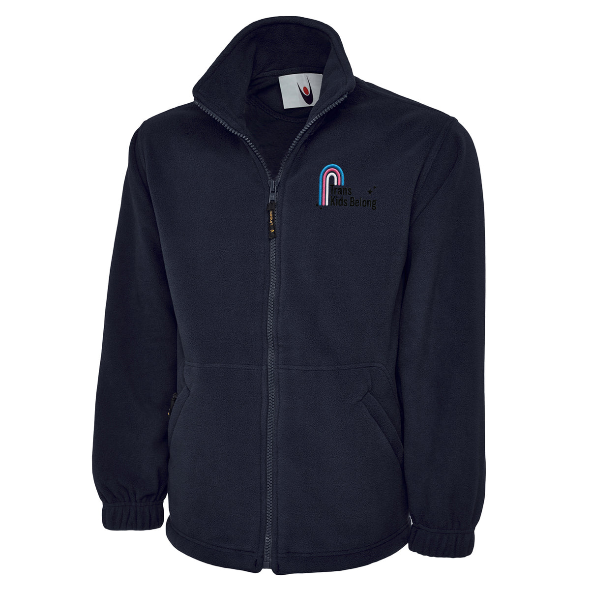 Trans Kids Belong Fleece Jacket