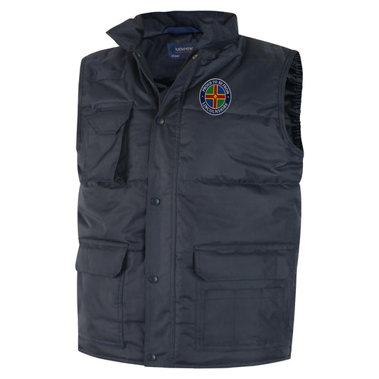 Proud To Be From Lincolnshire Bodywarmer 