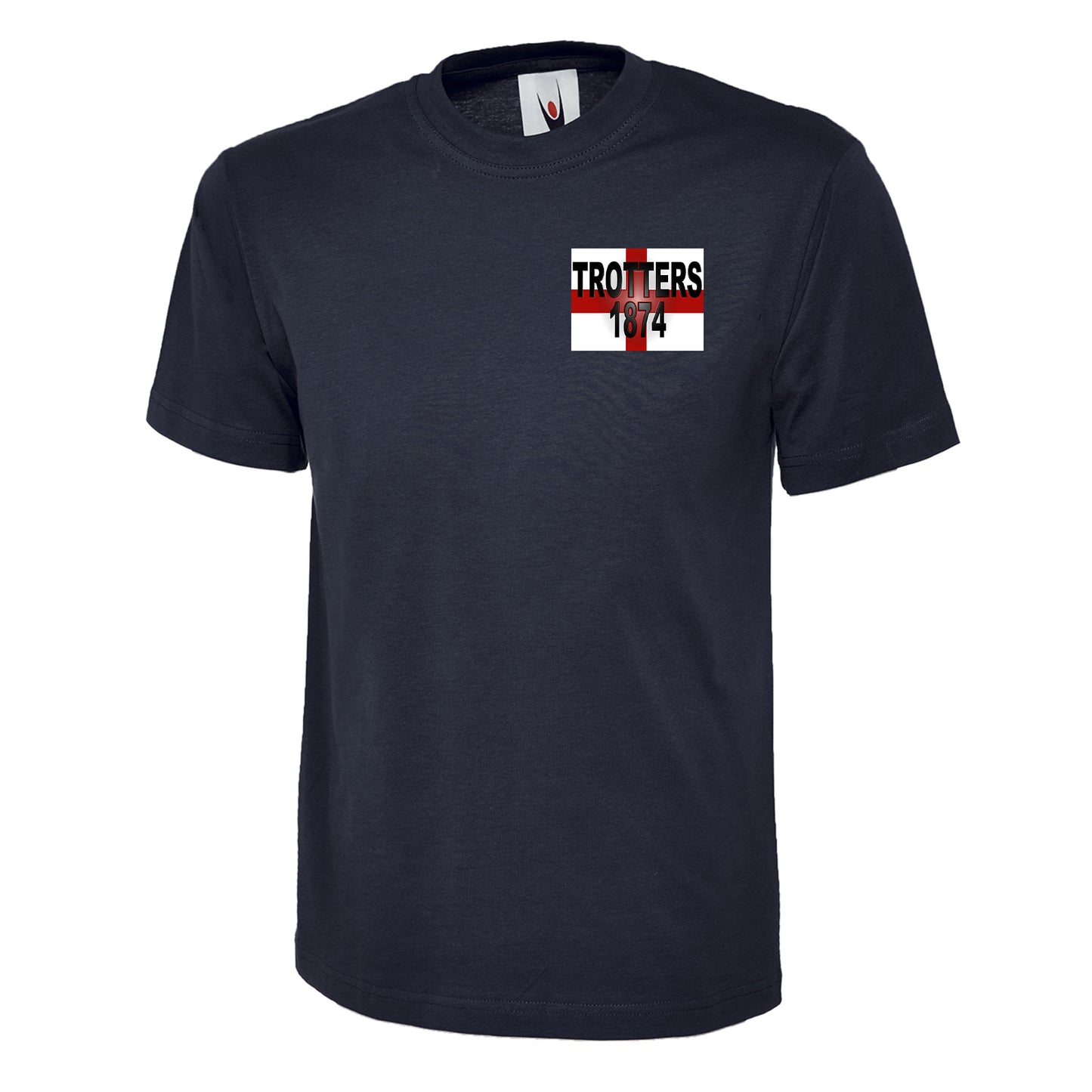 Trotters 1874 England Flag T Shirt 