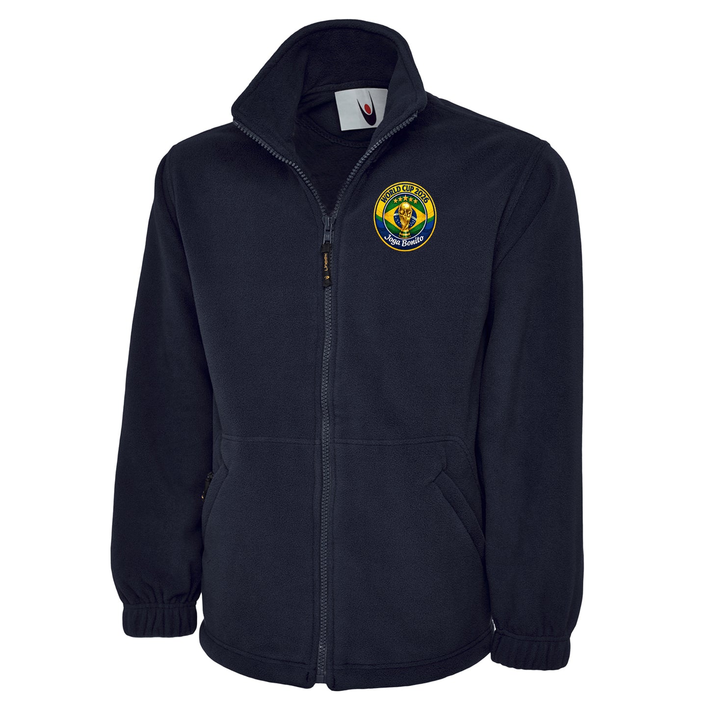 Brazil World Cup 2026 Football Fleece Jacket 