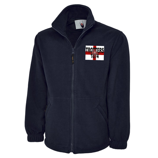Trotters 1874 England Flag Fleece Jacket