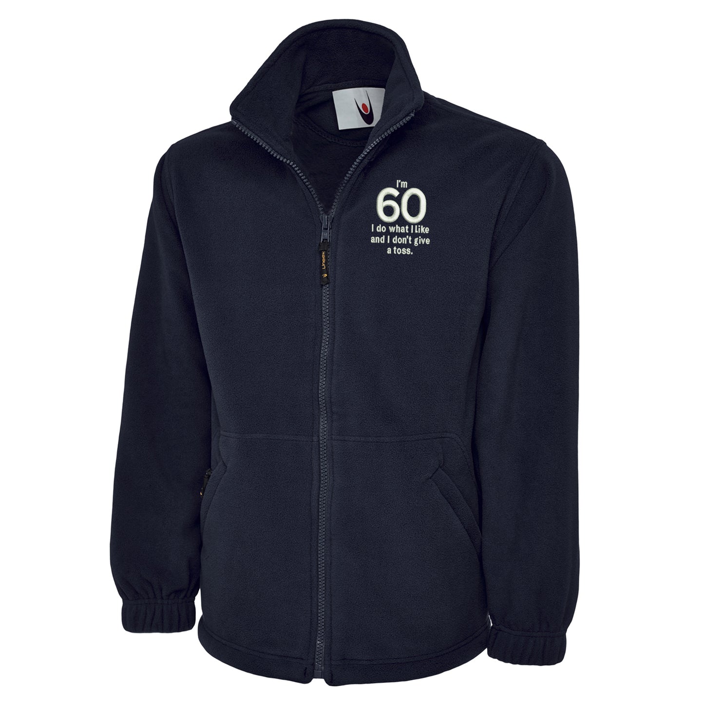 60th Birthday Fleece Jacket