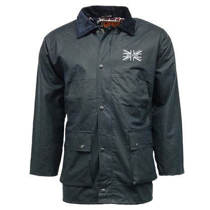Bolton Union Jack Wax Jacket