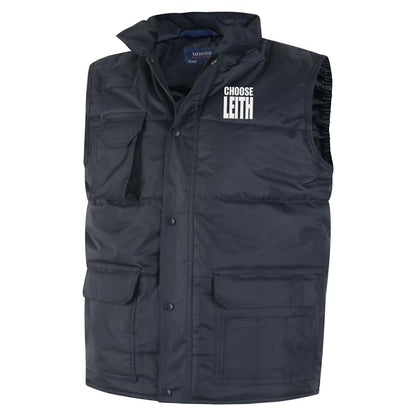 Hibs FC Choose Leith Football Bodywarmer 