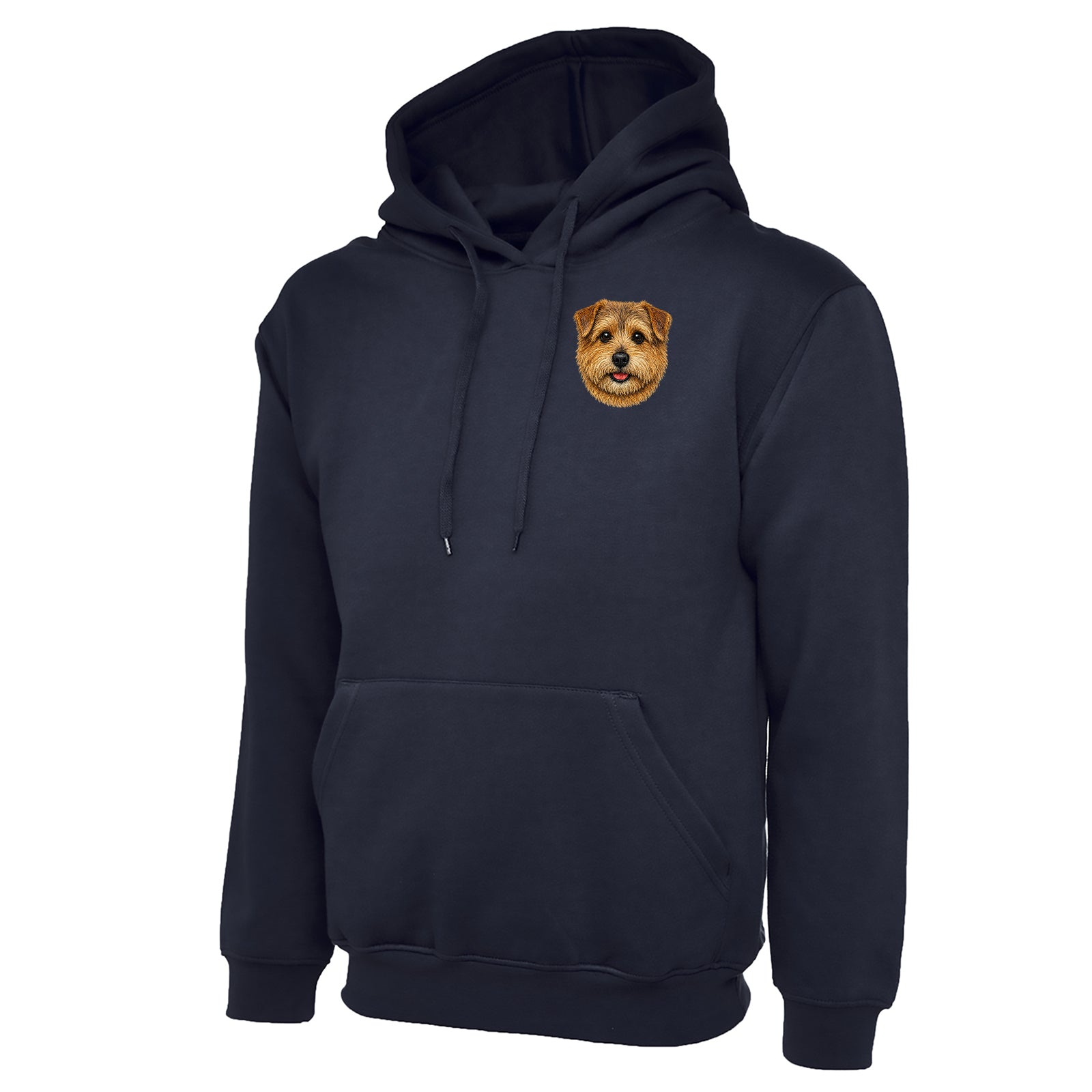 Norfolk Terrier Dog Face Hoodie