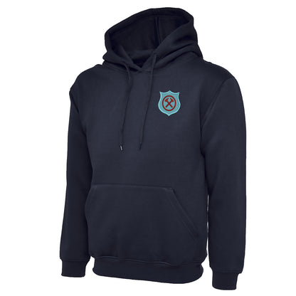 Retro West Ham 1923 Embroidered Classic Hoodie