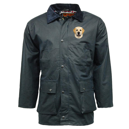Yellow Labrador Dog Face Coat 