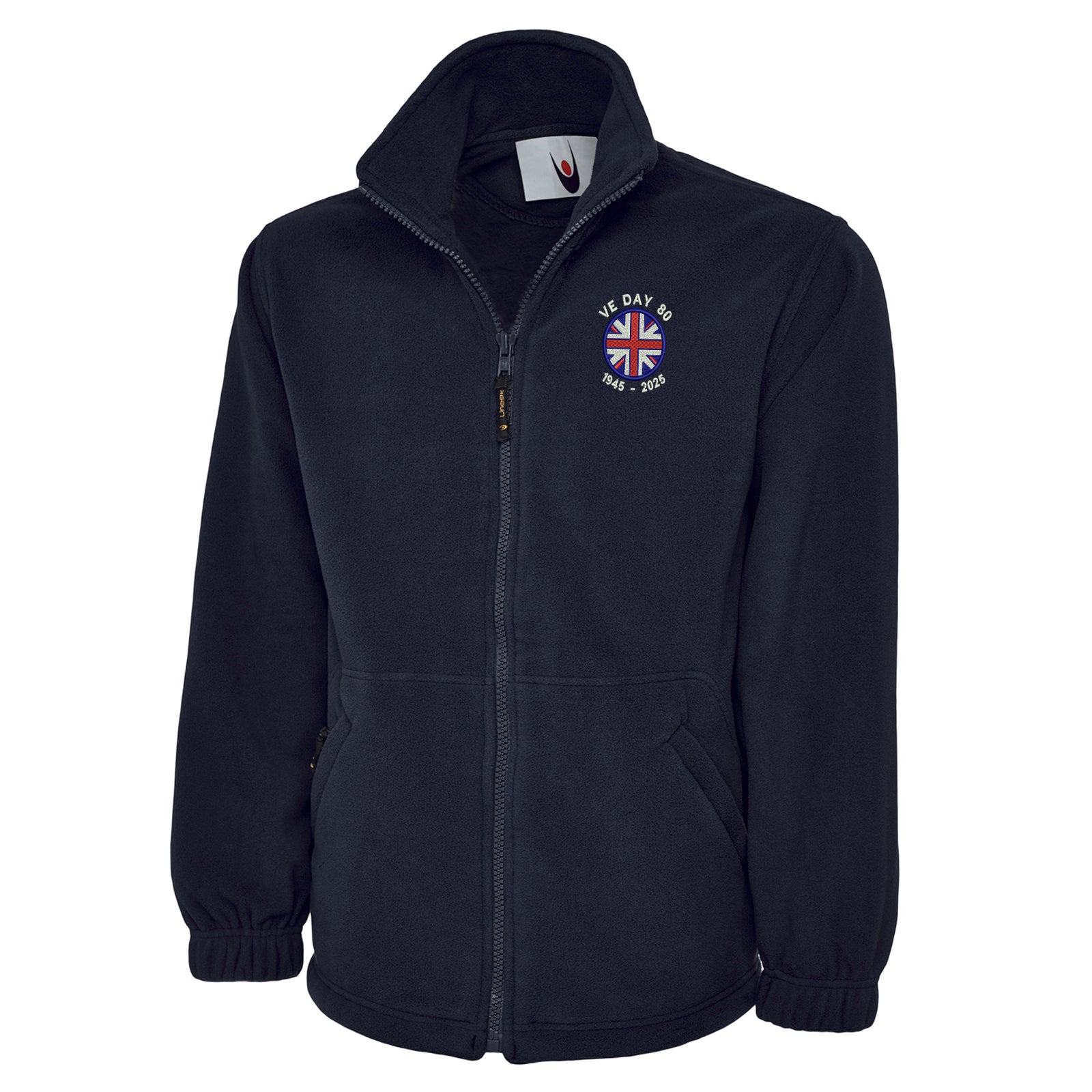 VE Day 80 1945-2025 Fleece Jacket