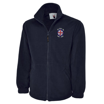 VE Day 80 1945-2025 Fleece Jacket