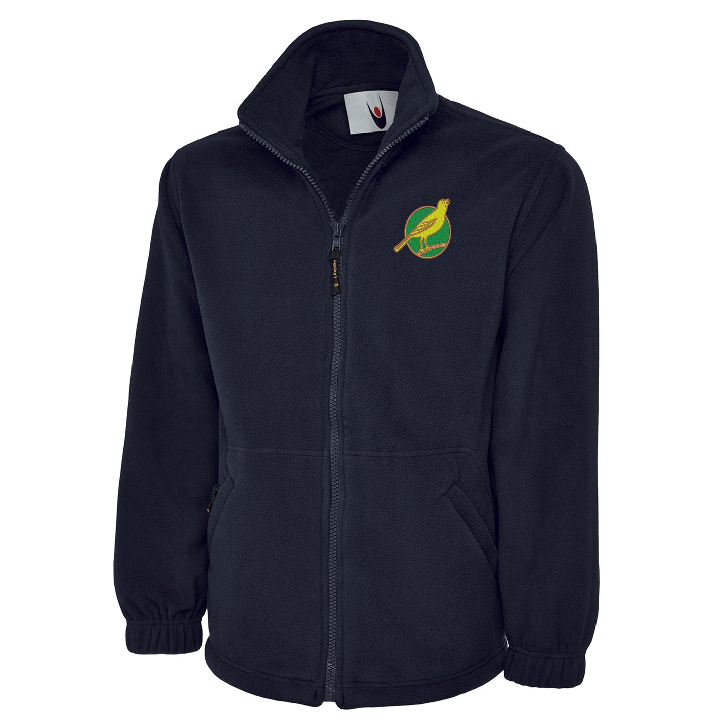 Retro Norwich 1902 Embroidered Premium Fleece Jacket