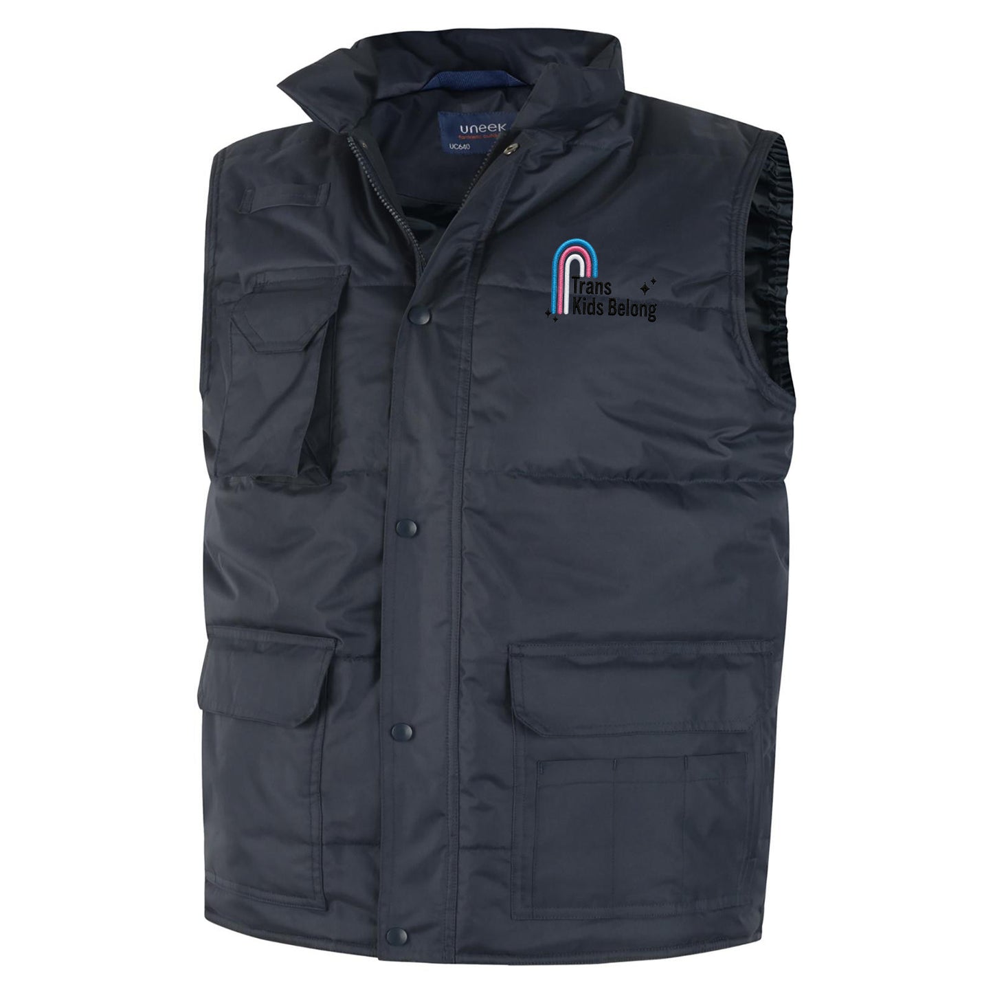 Trans Kids Belong Bodywarmer