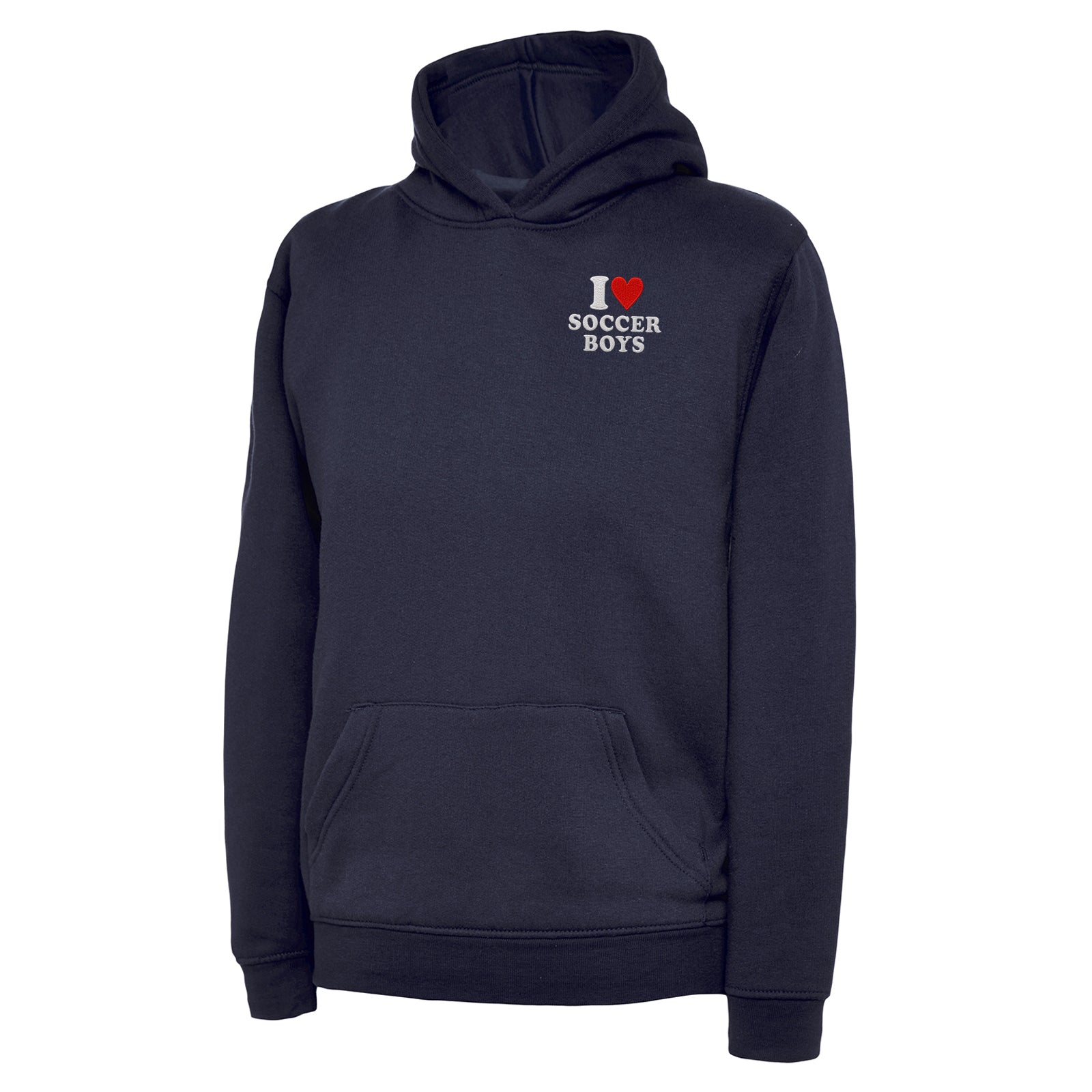 Children's I Love Soccer Boys Hoodie
