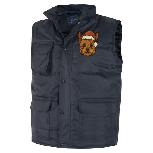 Yorkshire Terrier Christmas Bodywarmer