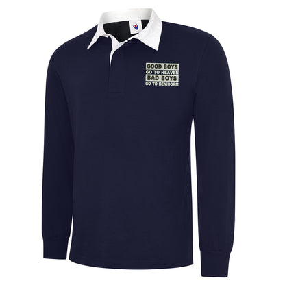 Good Boys Go To Heaven Rugby Shirt