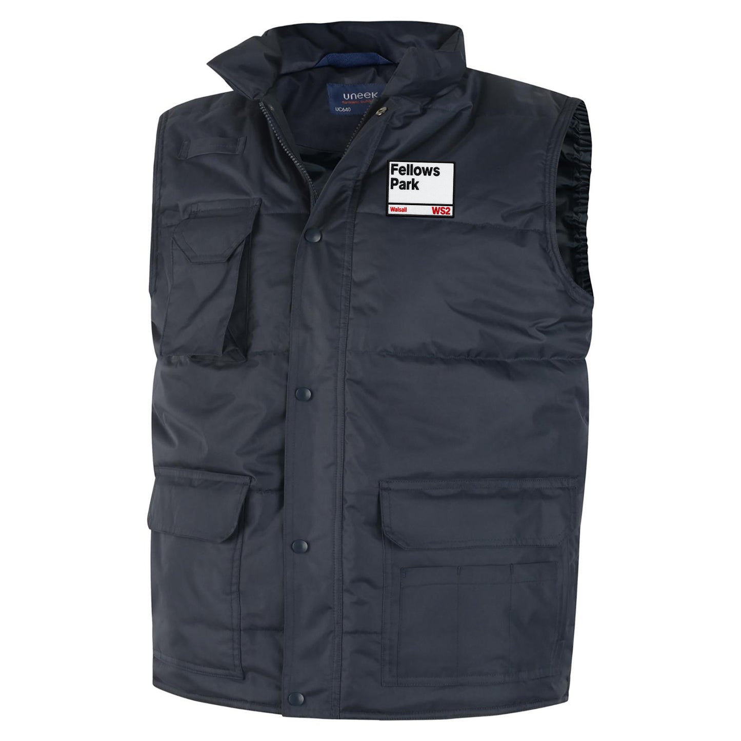 Retro Fellows Park Walsall Football Bodywarmer