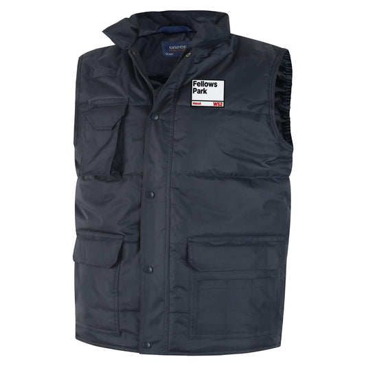 Retro Fellows Park Walsall Football Bodywarmer