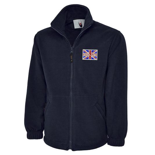 England Coloured Union Jack Fleece