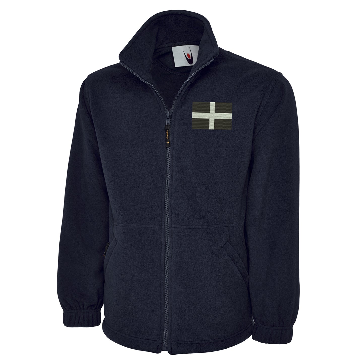 Saint Piran’s Flag Cornwall Fleece Jacket 