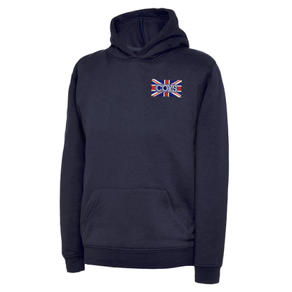 COYS Union Jack Embroidered Children's Hoodie