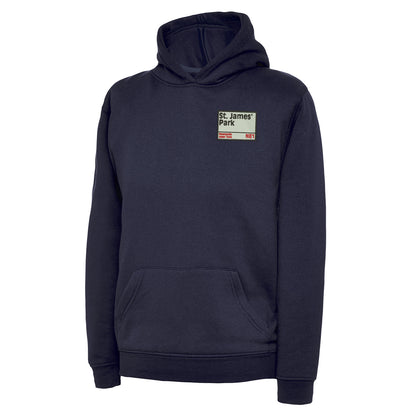 St James' Park NE1 Embroidered Children's Hoodie