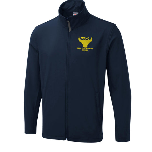 Retro Oxford Milk Cup Winners 1985-86 Embroidered Lightweight Soft Shell Jacket