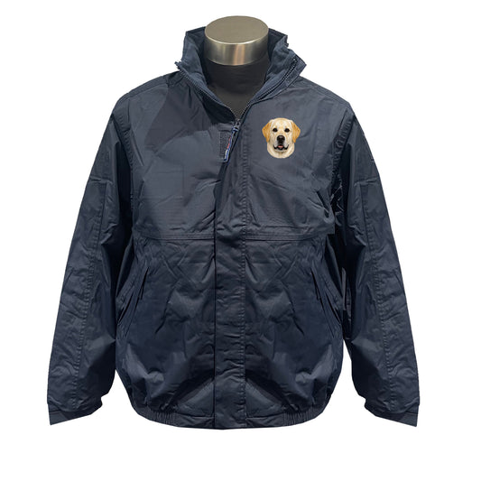 Yellow Labrador Dog Face Jacket