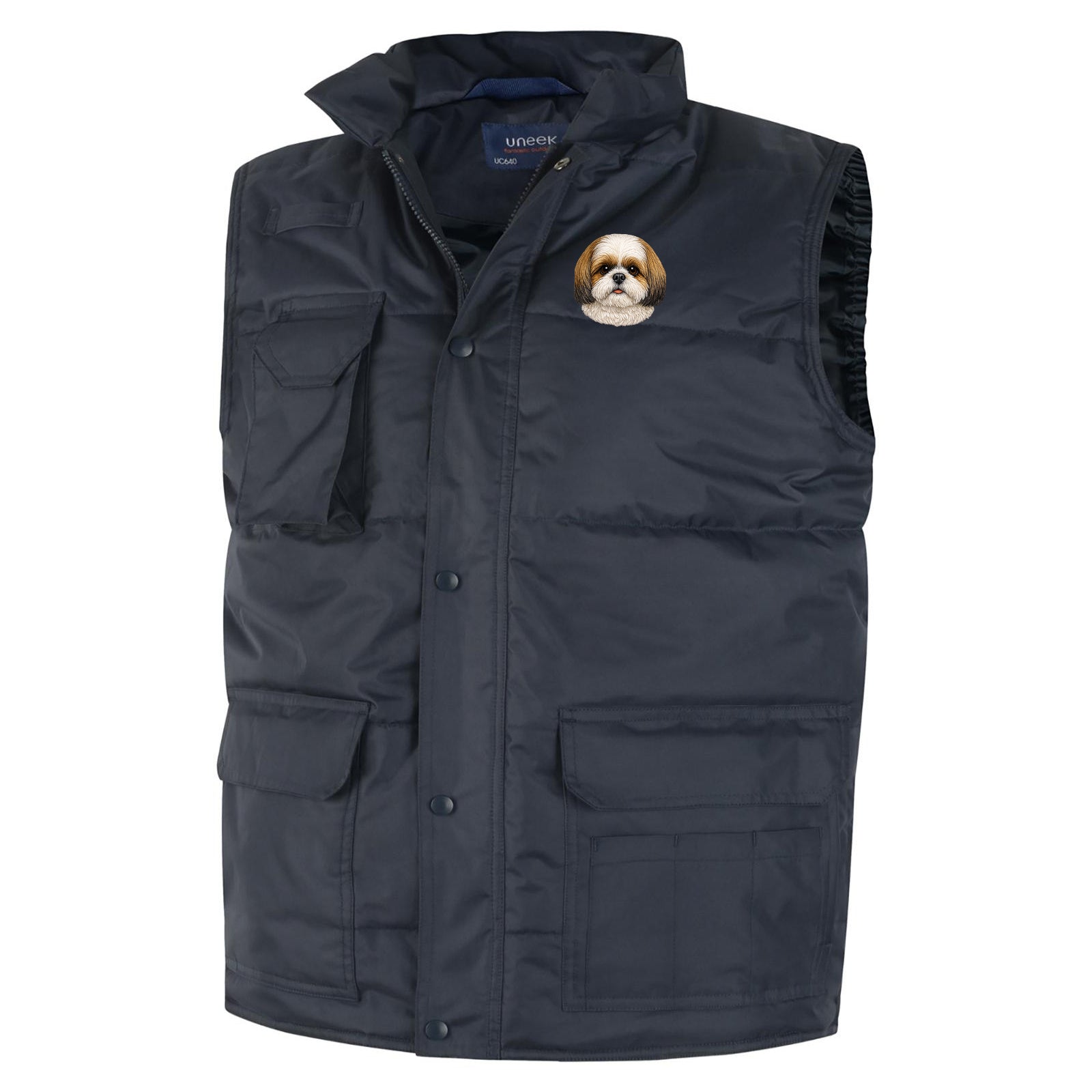 Shih Tzu Dog Face Bodywarmer