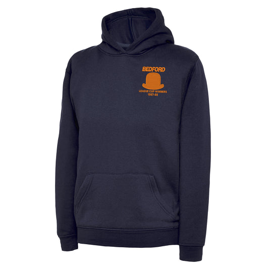 Retro Luton League Cup Winners 1988 Embroidered Children's Hoodie