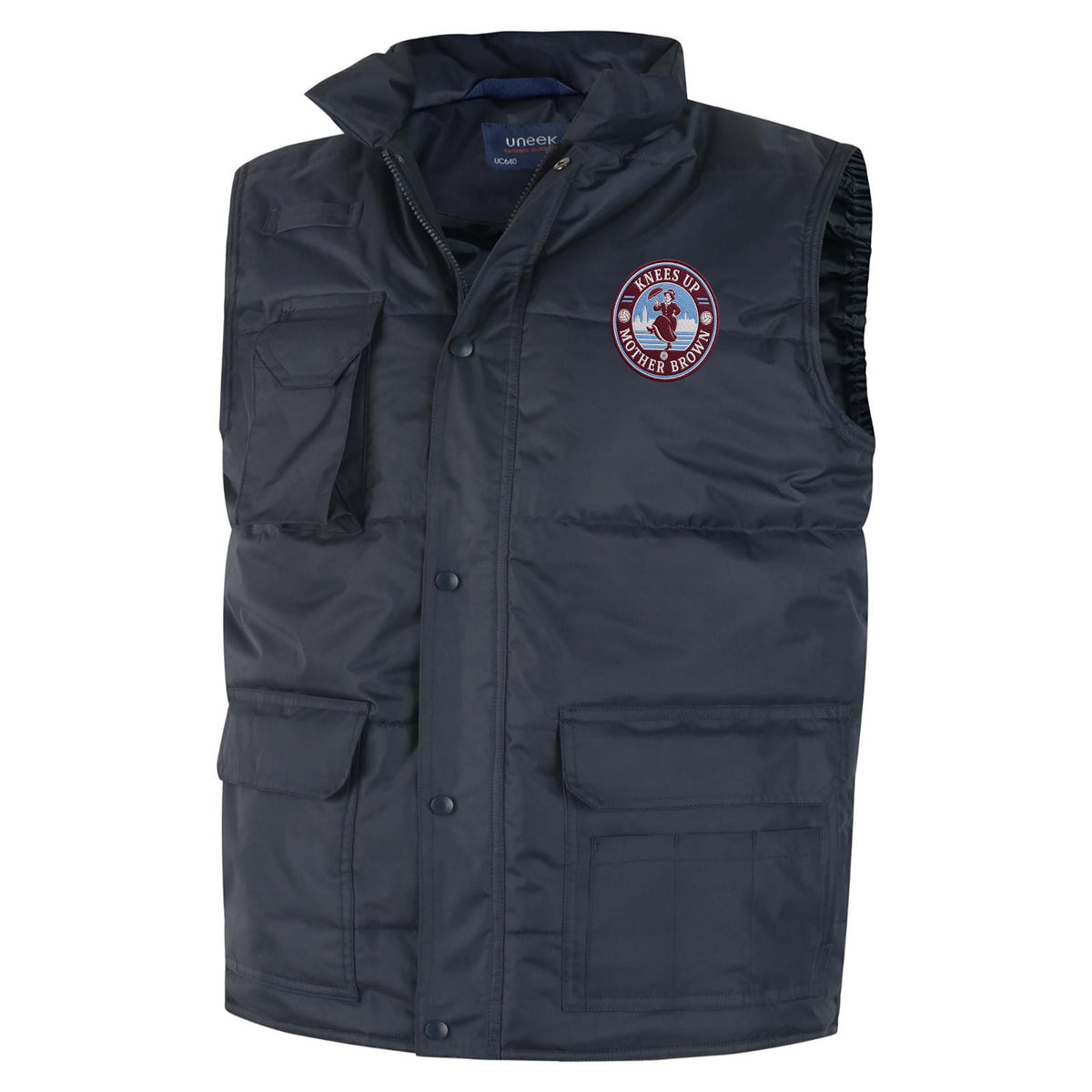 Knees Up Mother Brown West Ham KUMB Bodywarmer