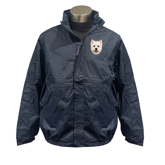 Westie Dog Face Jacket 