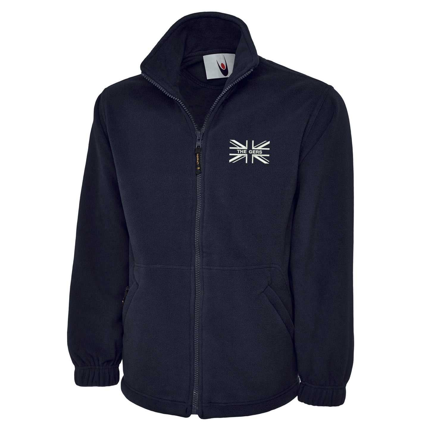 The Gers Union Jack Embroidered Premium Fleece Jacket