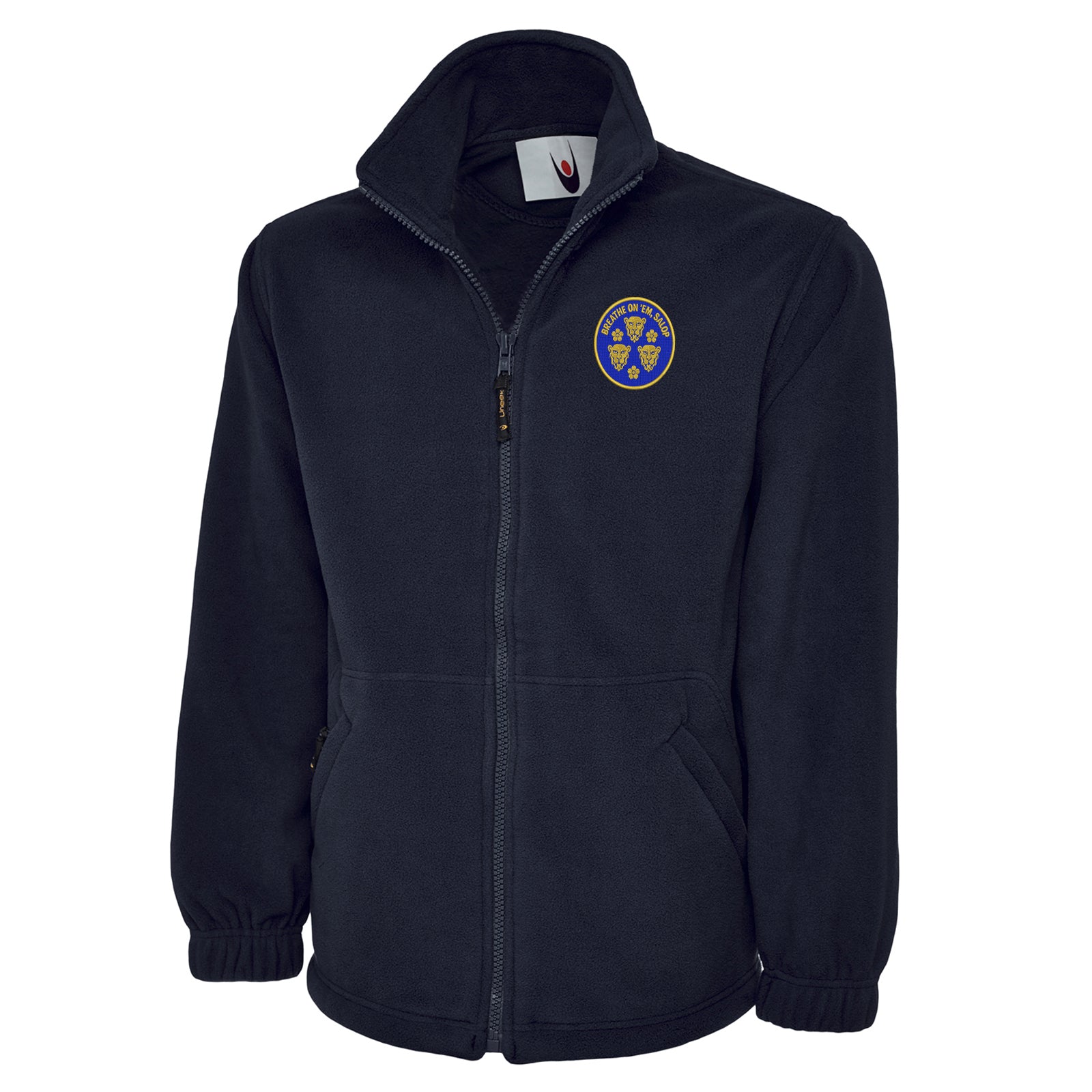 Shrewsbury Town Breathe on em Salop Fleece Jacket 