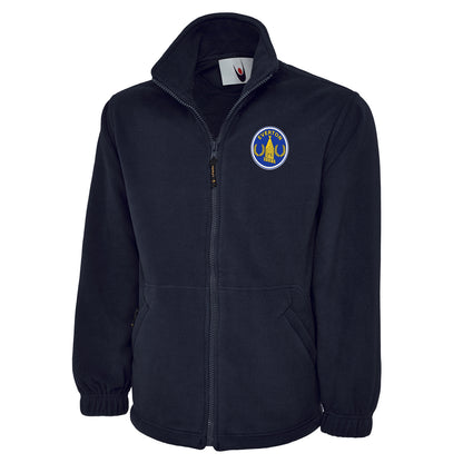 Retro Everton 1983 Embroidered Premium Fleece Jacket
