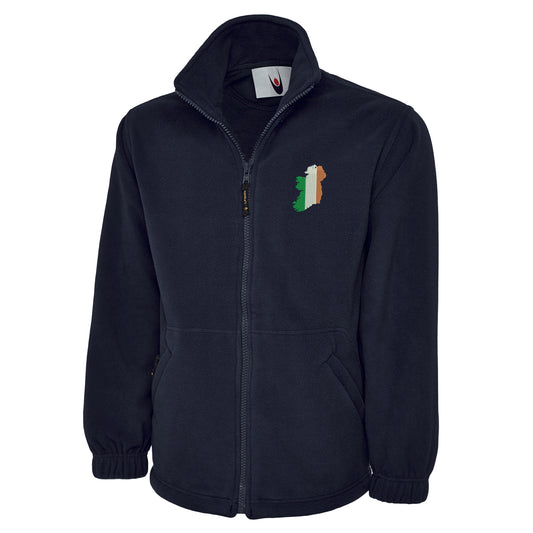 Ireland Flag Map Fleece