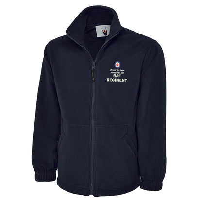 RAF Regiment Fleece Jacket UK