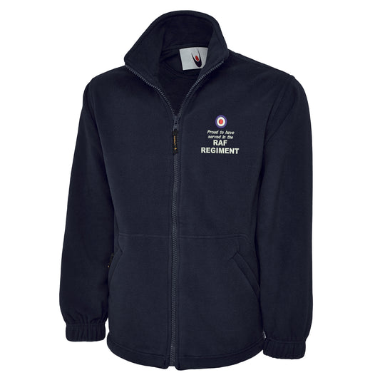 RAF Regiment Fleece Jacket UK