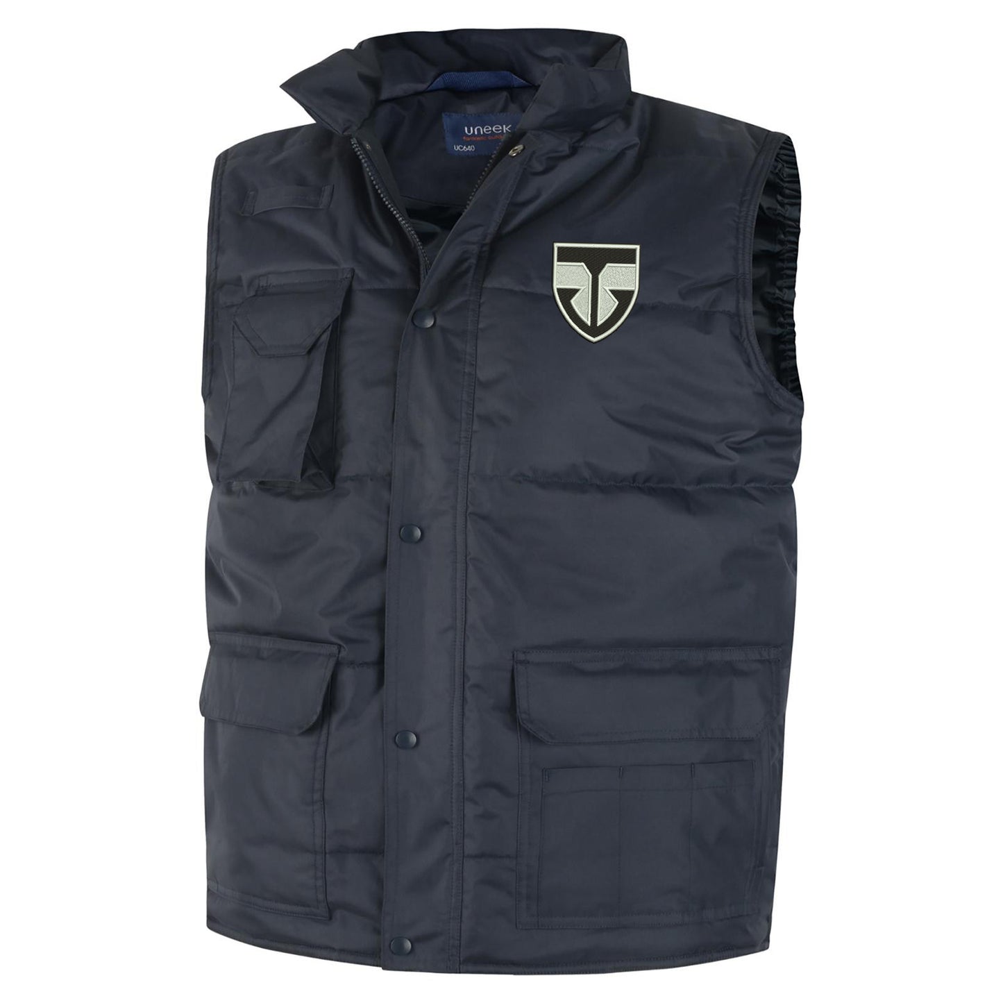 Retro Ayr United Embroidered Super Pro Body Warmer