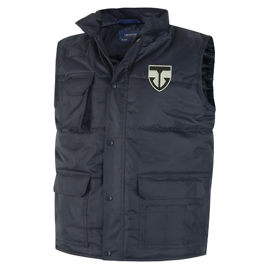 Retro Ayr United Embroidered Super Pro Body Warmer