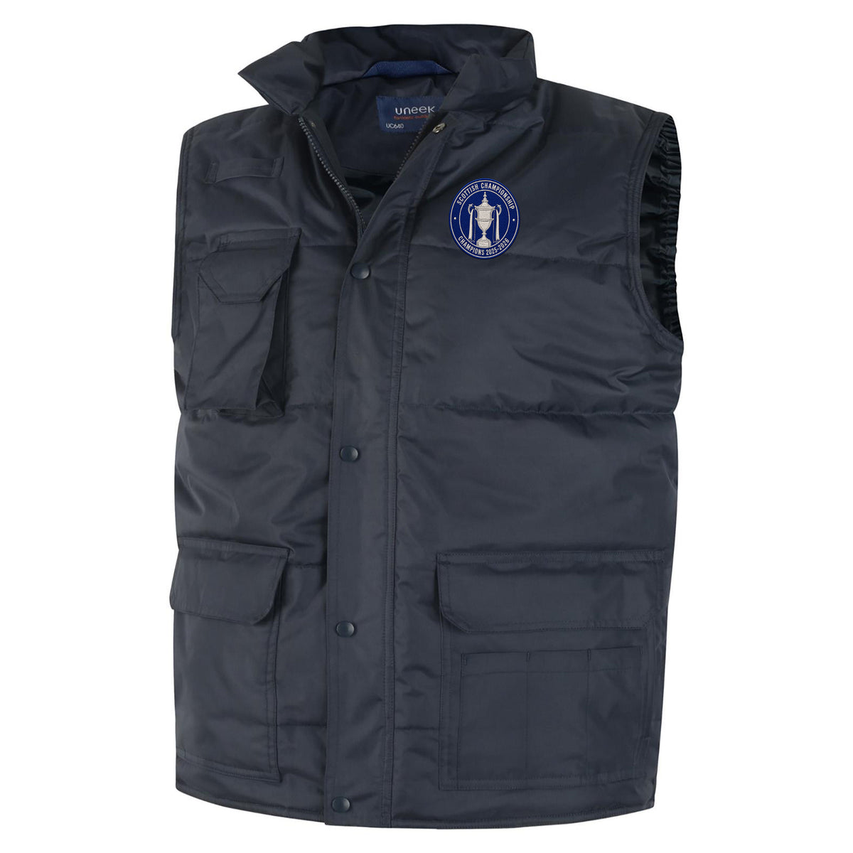 St Johnstone Scottish Champions 2025-2026 Bodywarmer