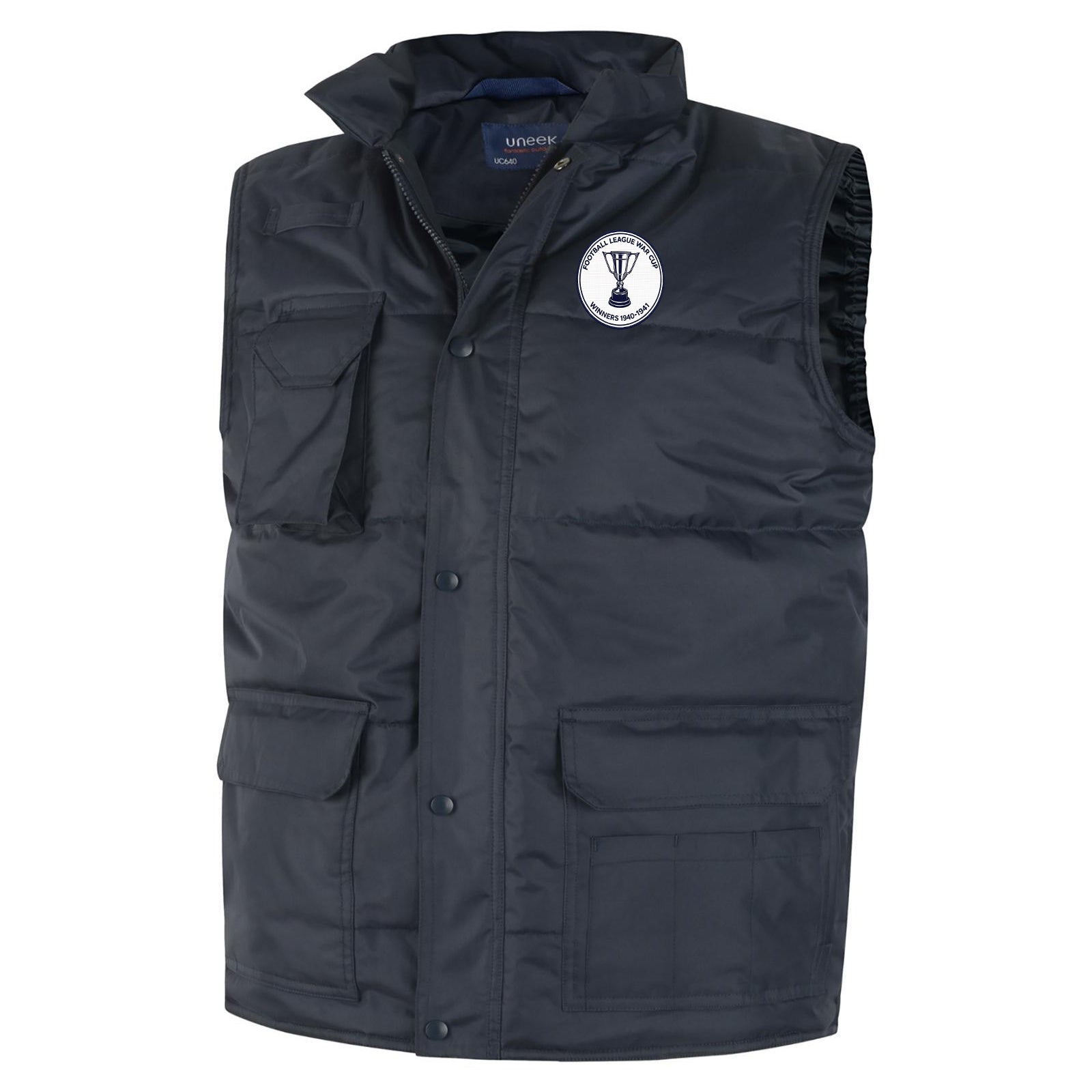 Retro Preston North End Bodywarmer