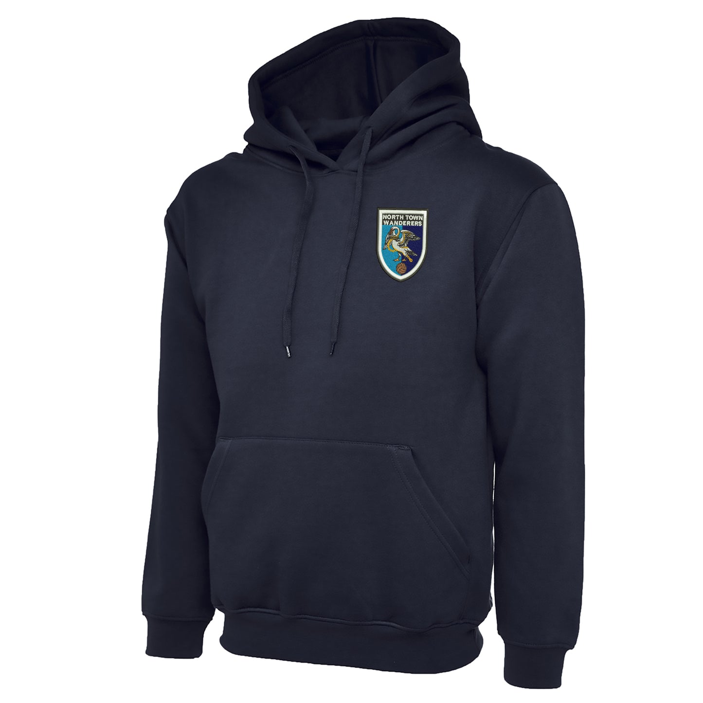 Retro North Town Wanderers Embroidered Hoodie