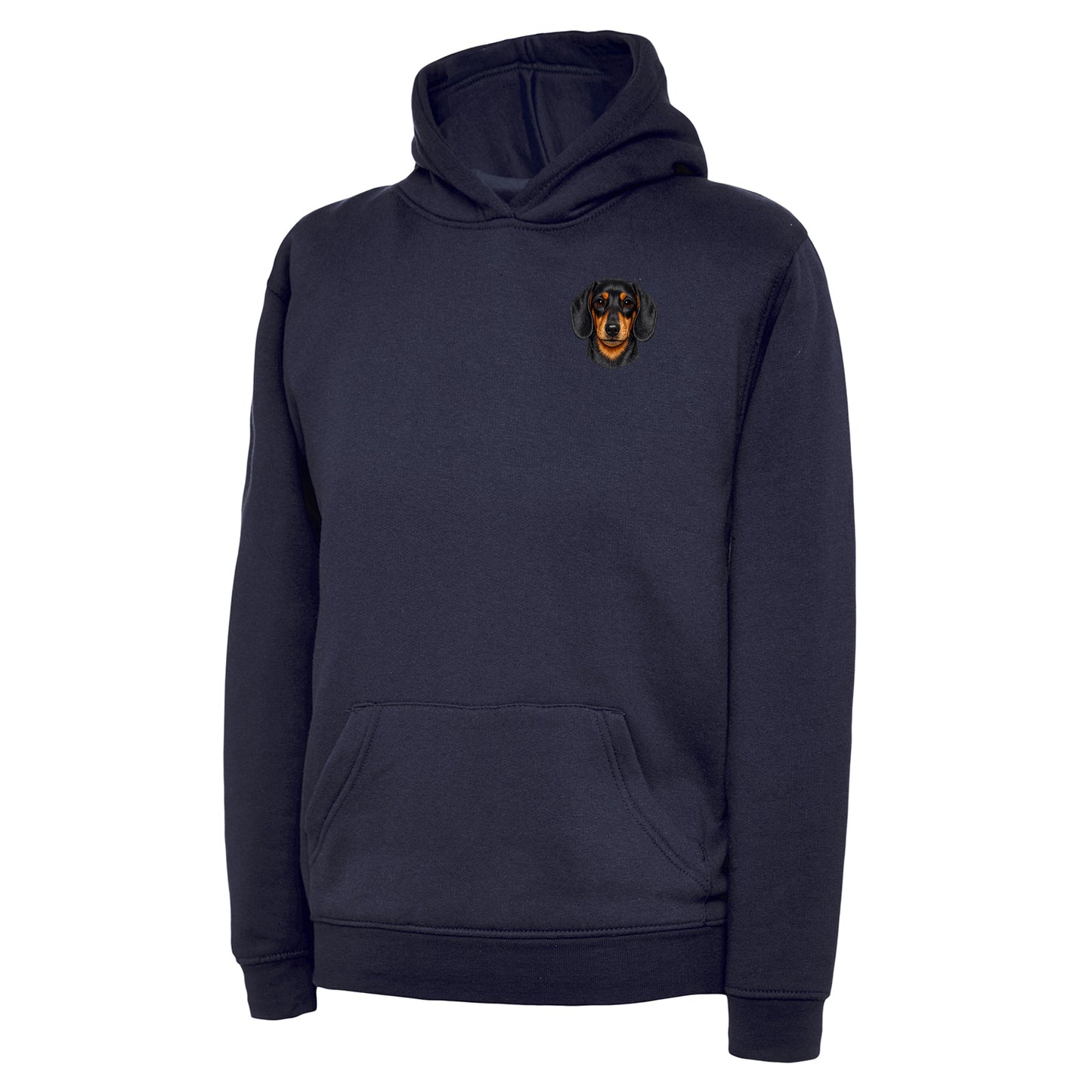 Children's Dachshund Dog Face Hoodie