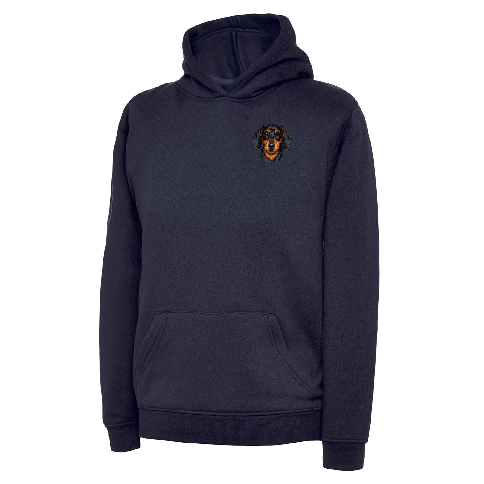 Children's Dachshund Dog Face Hoodie