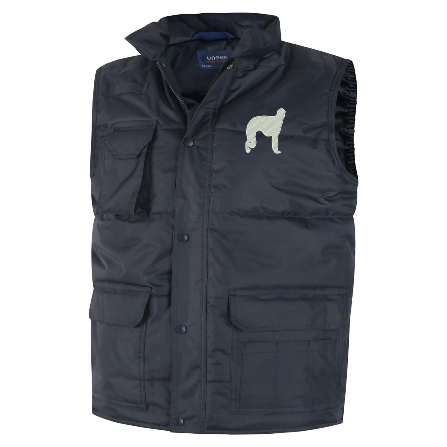 Borzoi Embroidered Super Pro Body Warmer