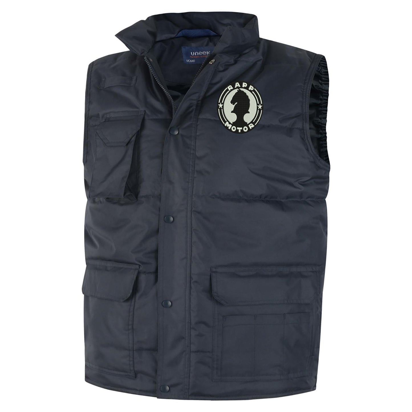 Retro BMW 1913 Embroidered Super Pro Body Warmer