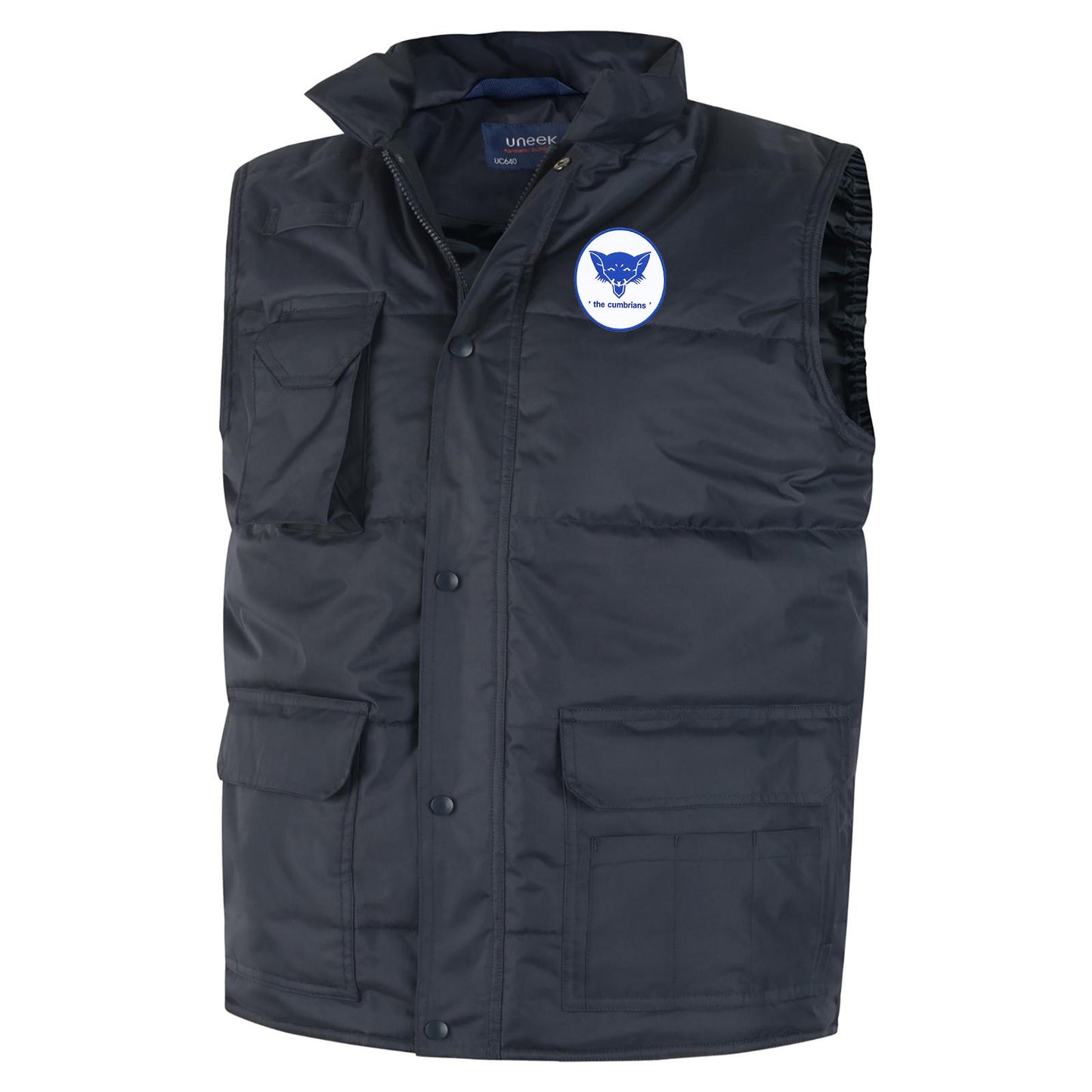 Old School Carlisle United Football Bodywarmer